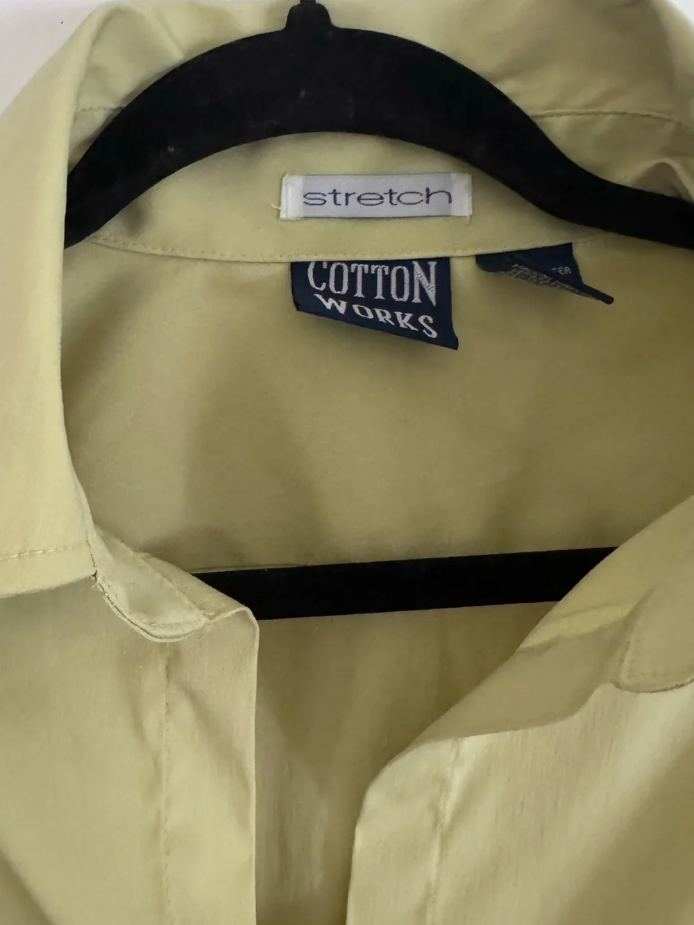 Sage Smocked-Waist Button-Down Shirt Size L Business Casual - Picture 3 of 9